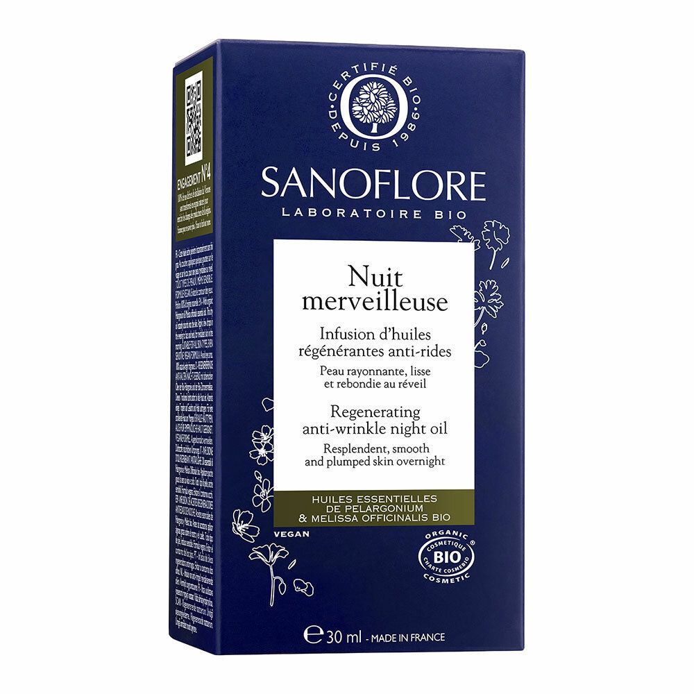Sanoflore Essence Merveilleuse Anti-Aging Regenerierendes Nachtkonzentrat