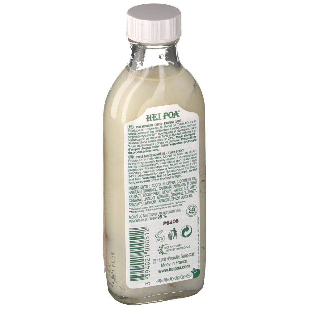 HEI POA® Pur Monoï de Tahiti Parfum Tiaré