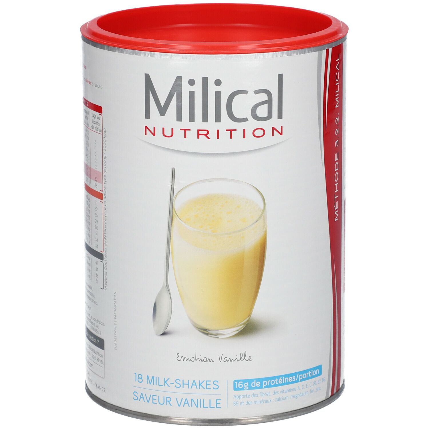 Milical Hyperproteiné Milk-Shake Minceur Vanille