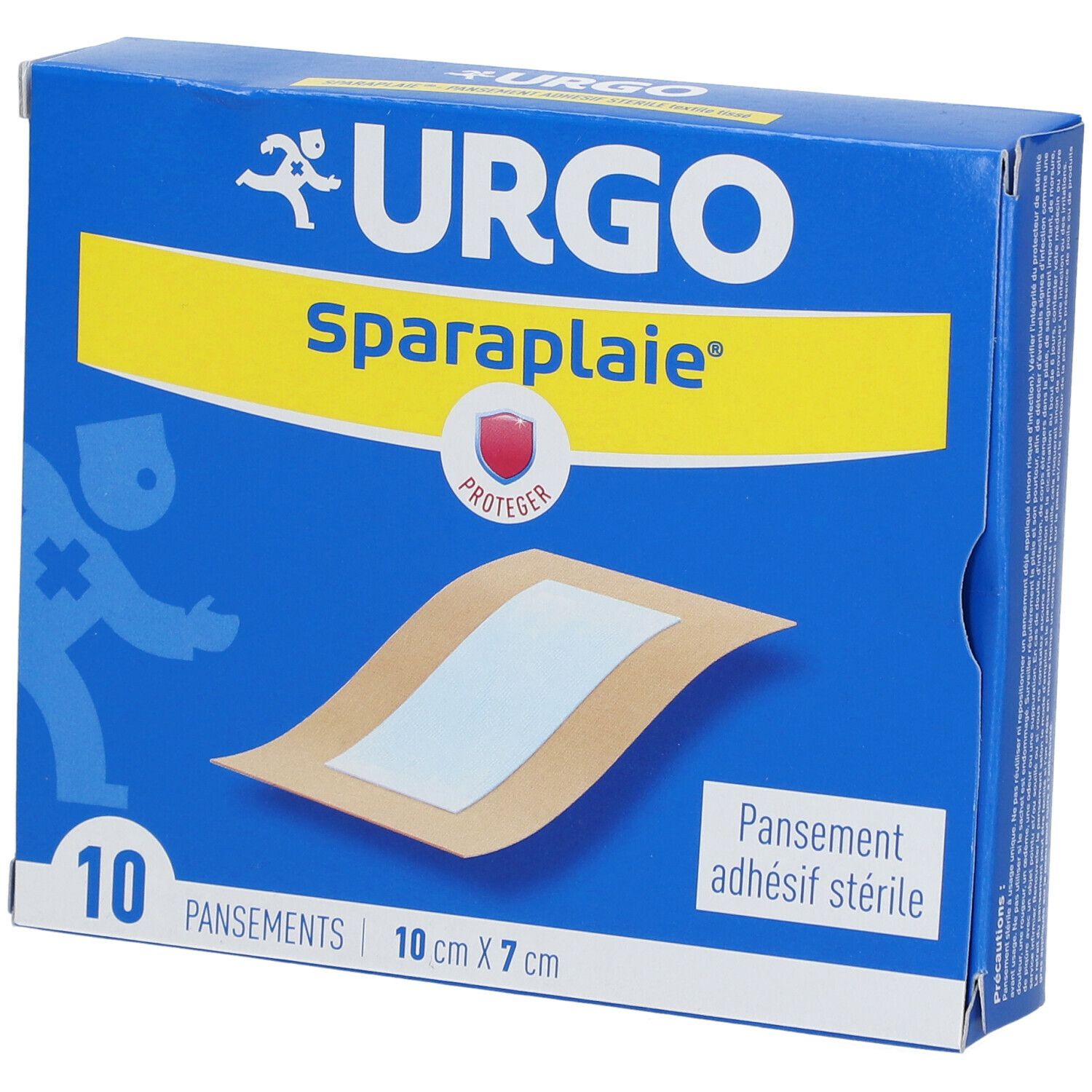 Urgo Sparaplaie® Pansement adhésif stérile 10 cm x 7 cm