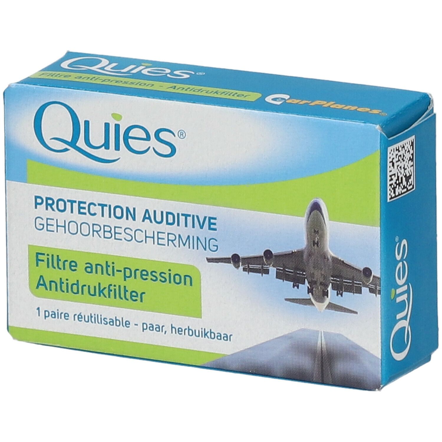 BOUCHONS D'OREILLE AVION 1 PAIRE PLIC AUDIO, Protection auditive, Pression Avion Train