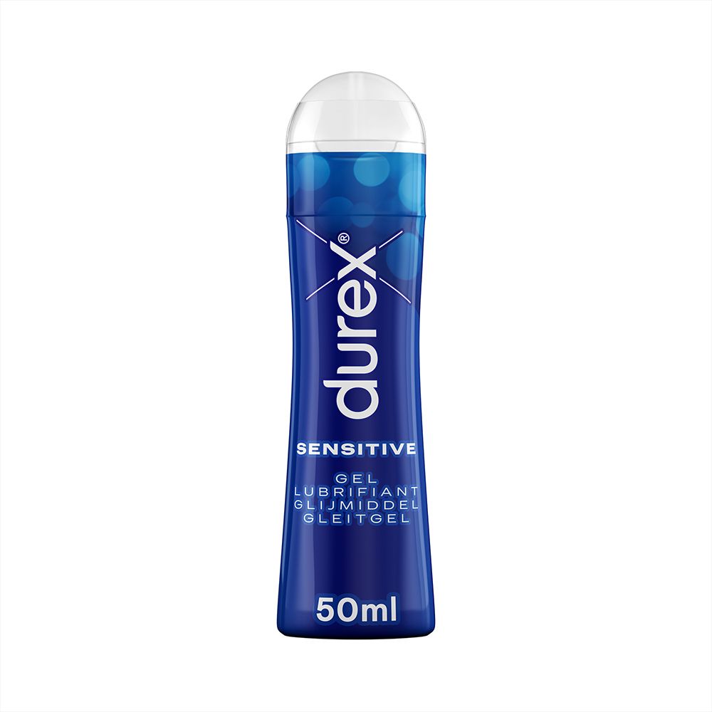 Durex Gel Lubrifiant Sexuel Sensitive - Lubrifiant intime à base d'eau - 50ml