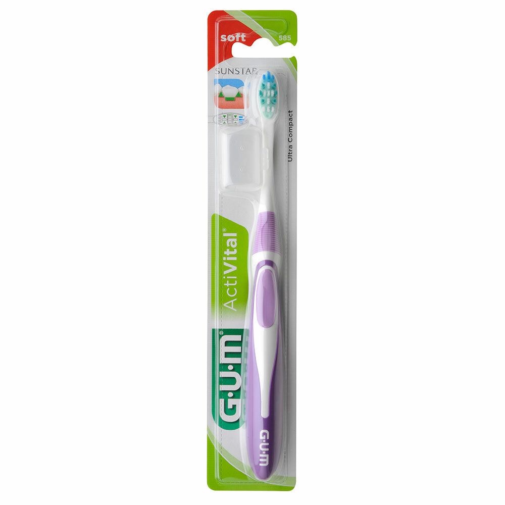 Gum® Activital brosse à dents souple