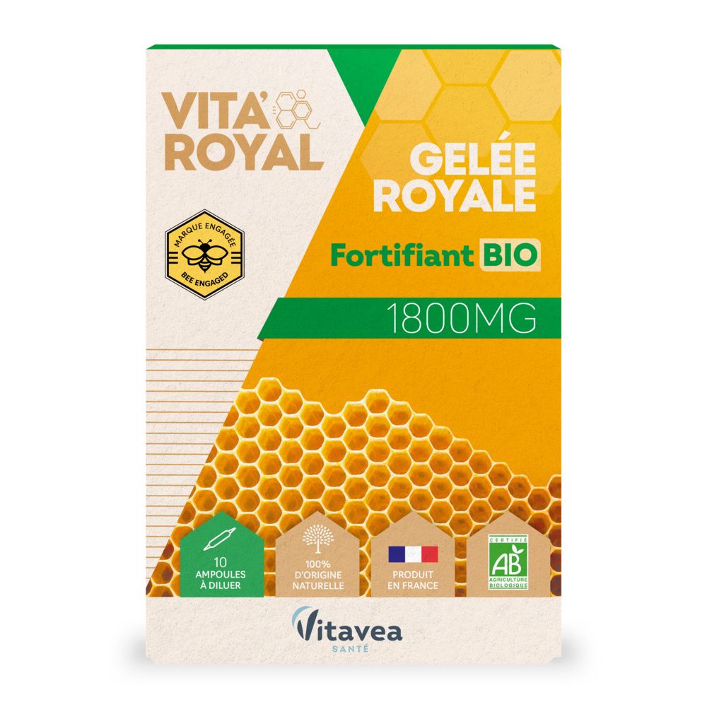 Nutrisanté Gelée royale Bio 1 800 mg