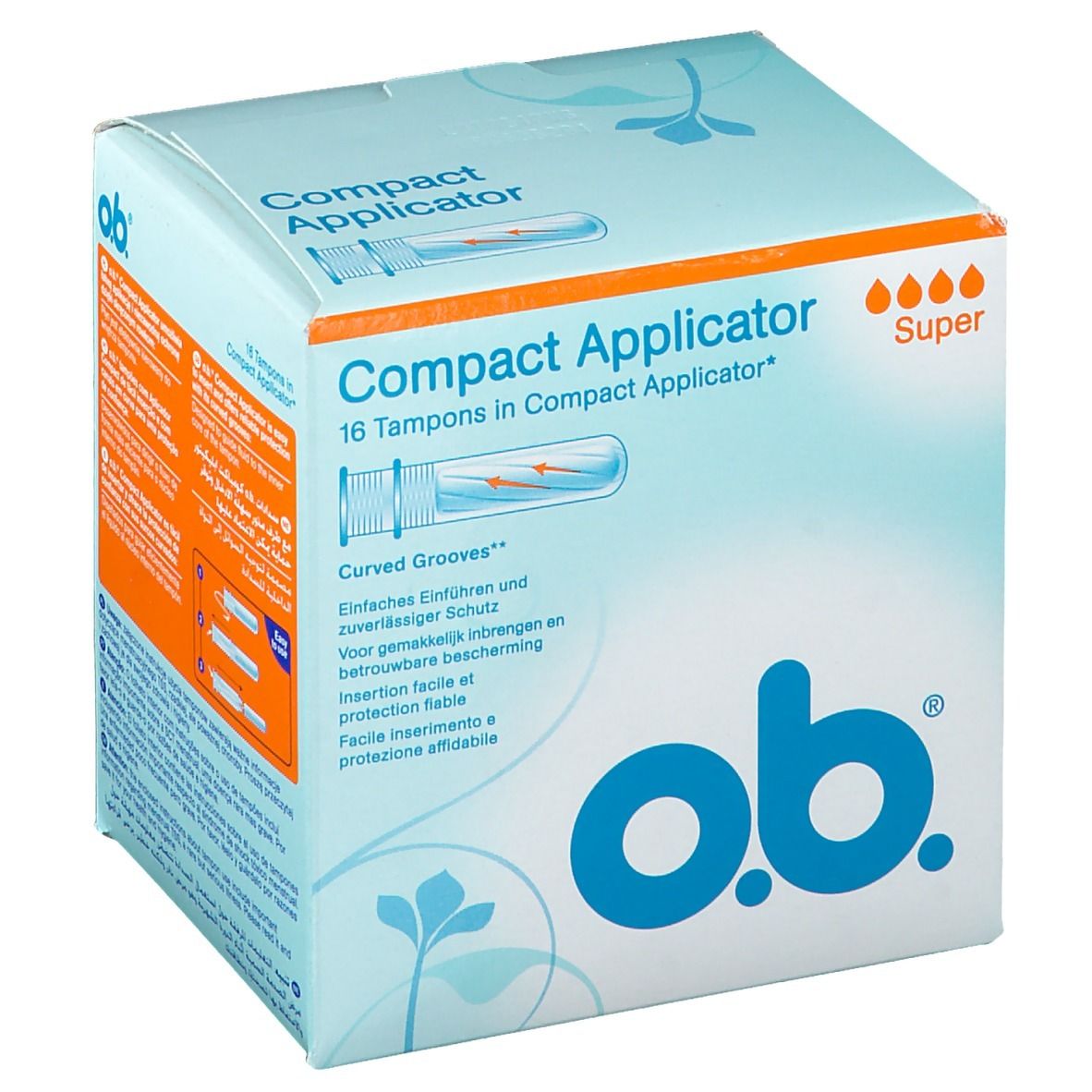 o.b.® tampons périodique Applicator super pc(s) - shop-pharmacie.fr