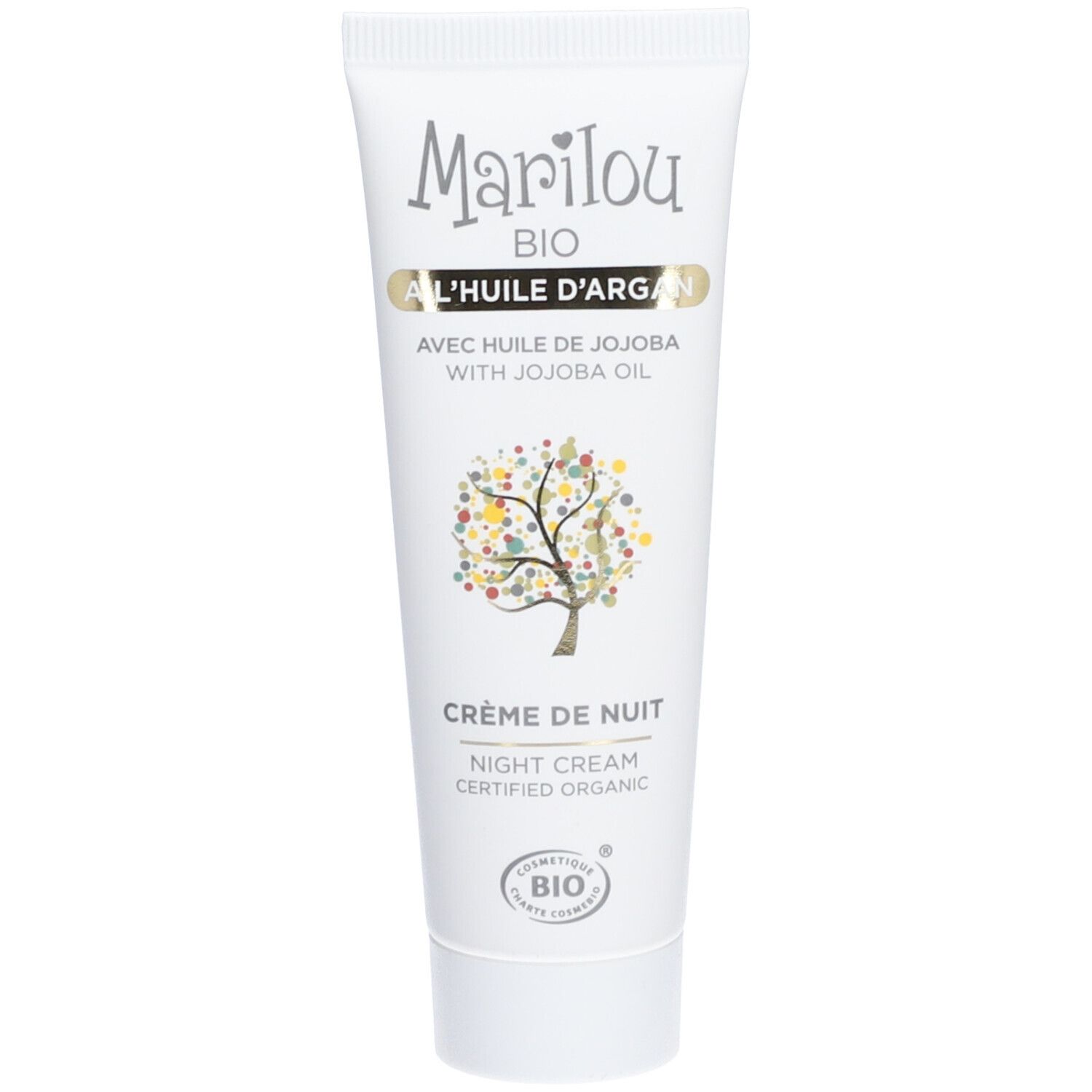 Marilou Bio Crème Visage Nuit à l'huile d'Argan