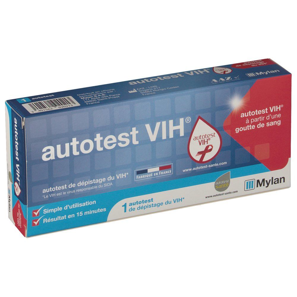 Autotest VIH - autotest de dépistage du VIH