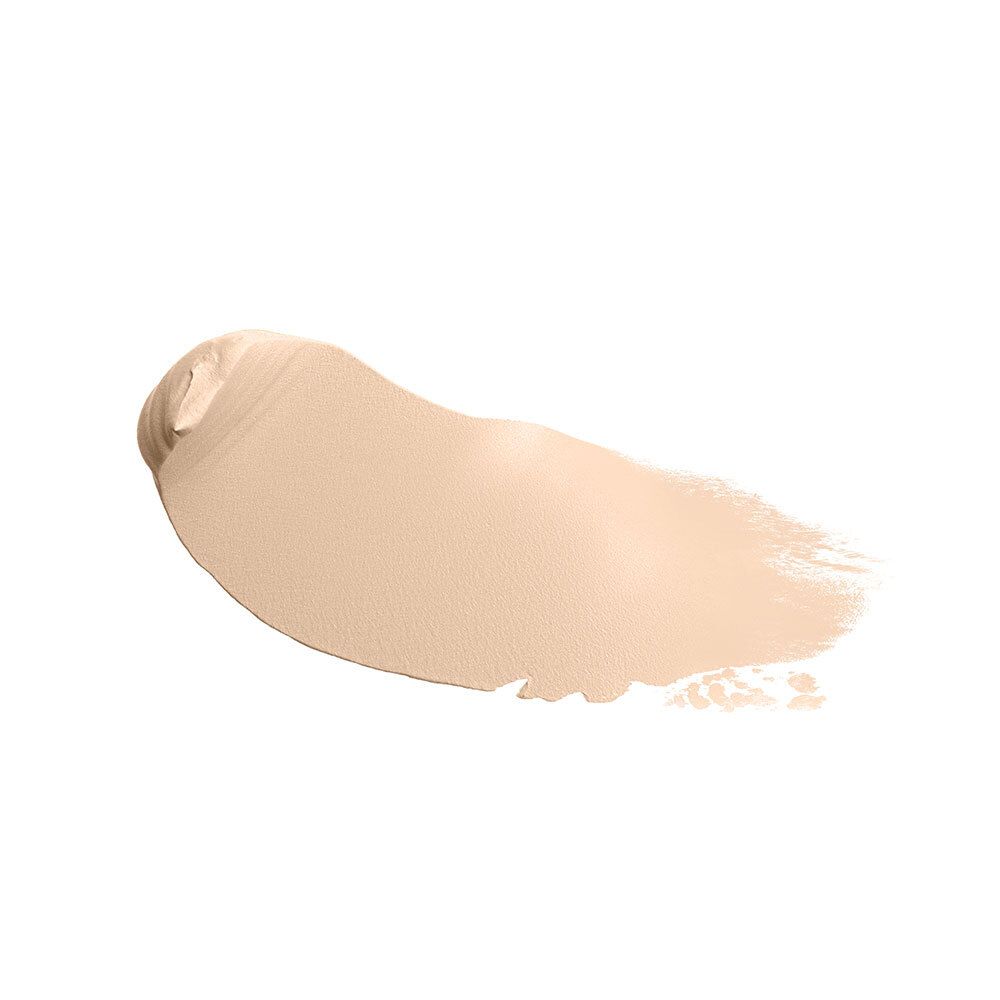 Échantillon de couleur VICHY Dermablend 3D Correction dans une teinte claire sur fond blanc.