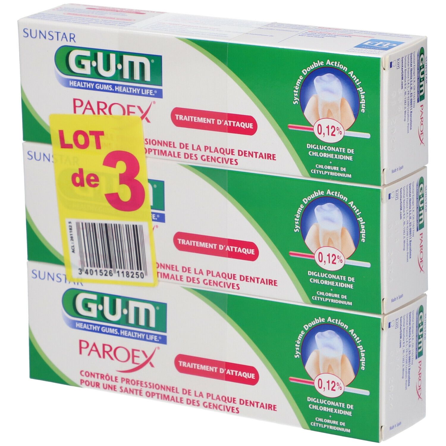 Gum® Paroex® Anti-Plaque Dentifrice