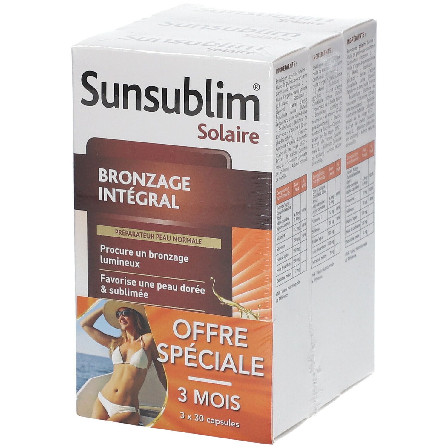 Nutreov Physcience Sunsublim® Bronzage Intégral