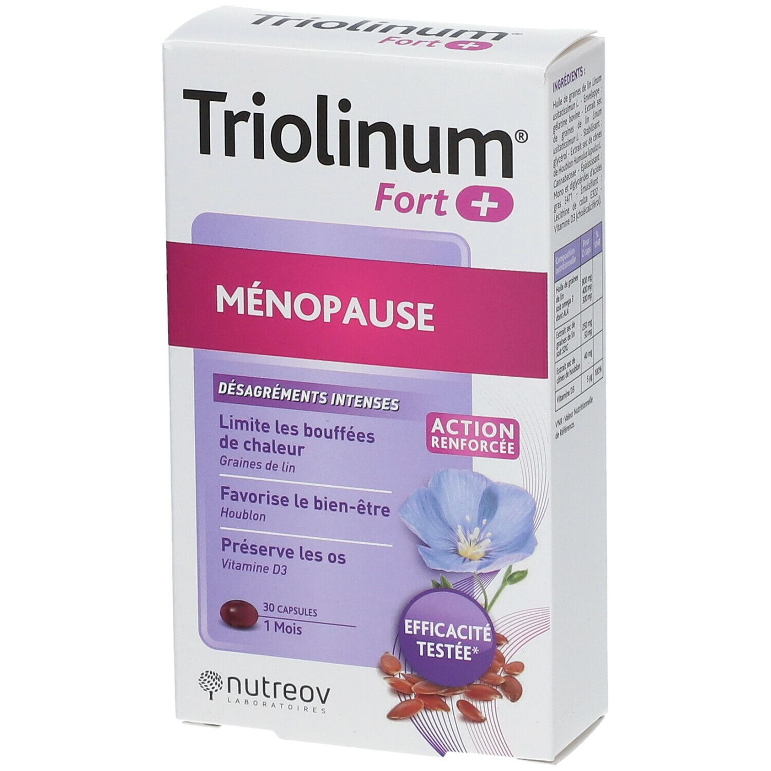 Nutreov Physcience Triolinum® Fort Ménopause