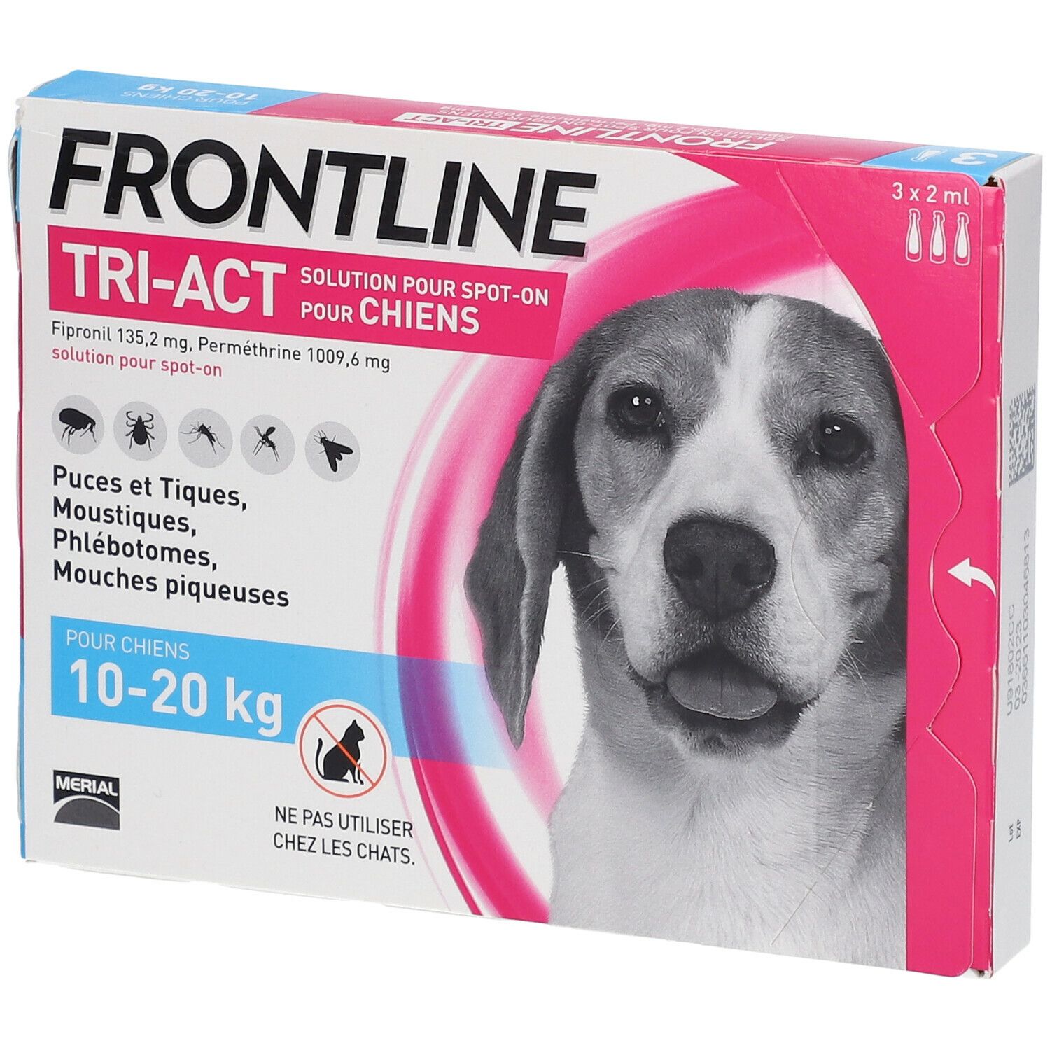 Frontline® Tri-Act M pour chiens moyens