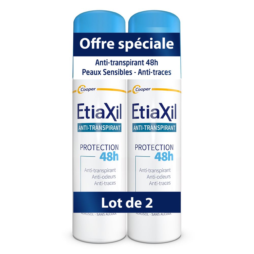 Etiaxil - Déodorant Anti-transpirant - Traitement Transpiration Modérée - Aisselles - Protection 48h