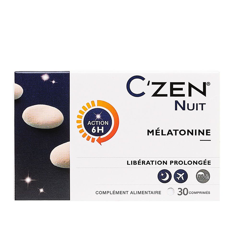 C'zen Nuit Troubles Du Sommeil 30 comprimés