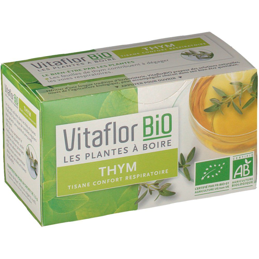 Vitaflor® Bio Thym Tisane Confort Respiratoire