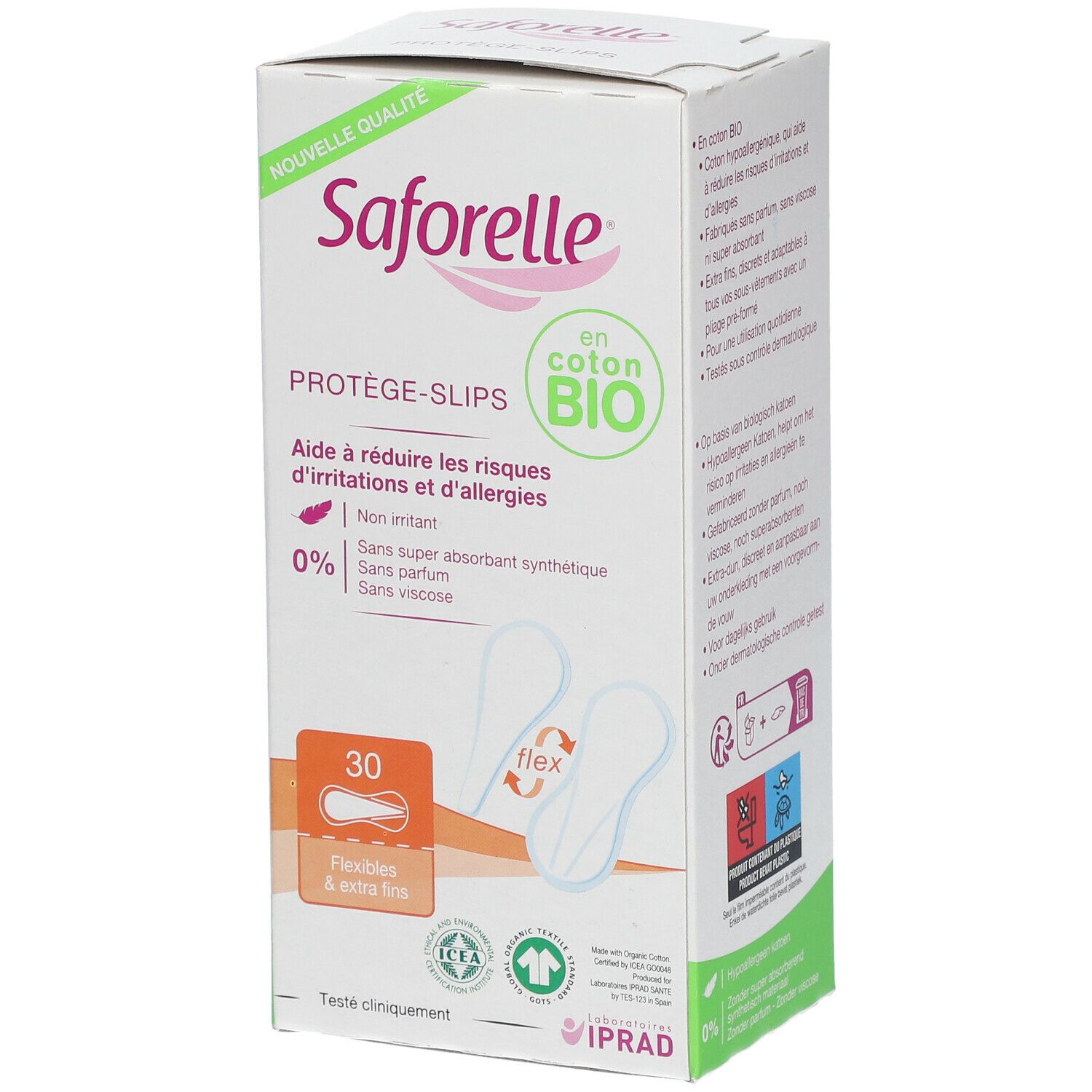 Saforelle® Coton Protect Protège-Slips