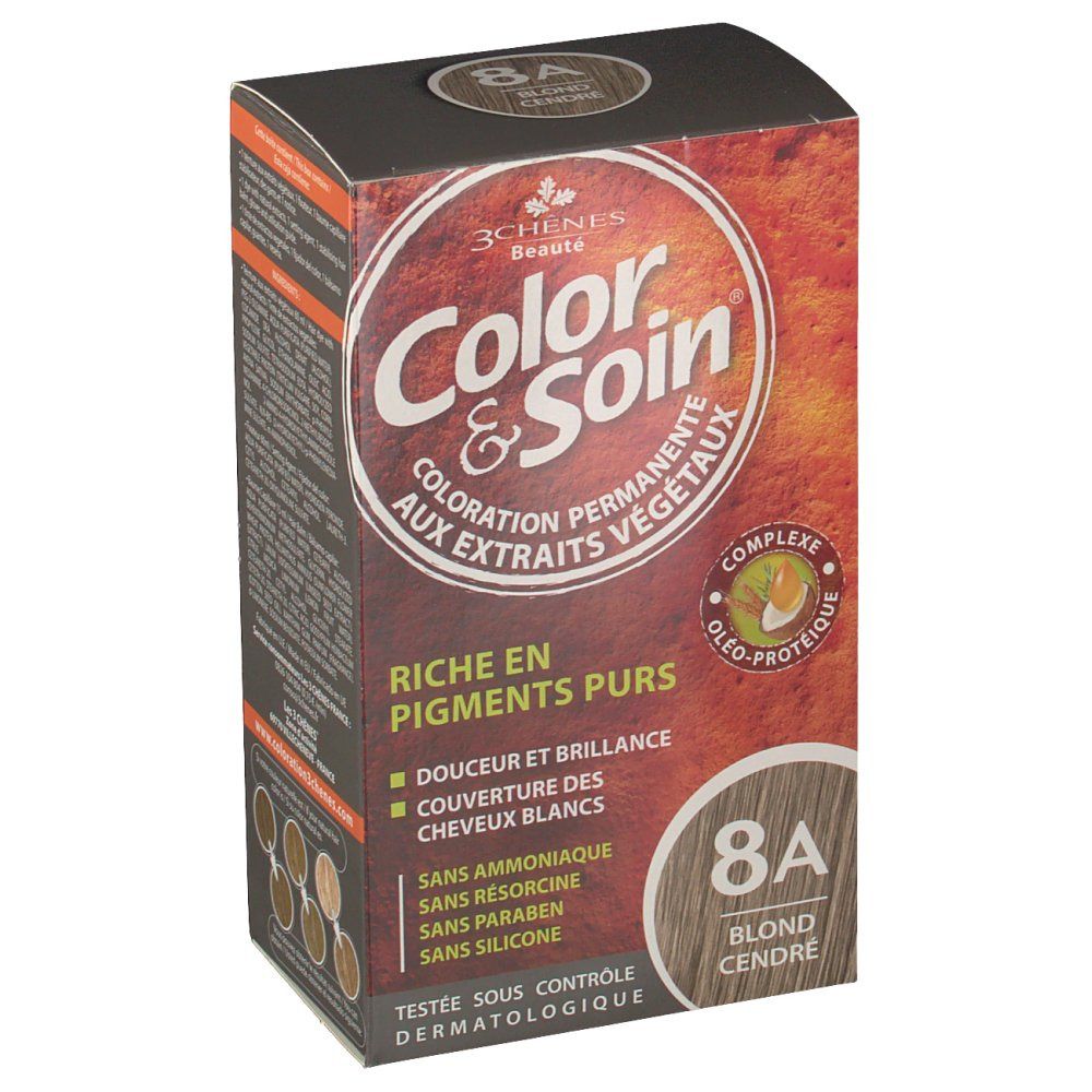 Les 3 Chênes Color & Soin Coloration 8A blond cendré
