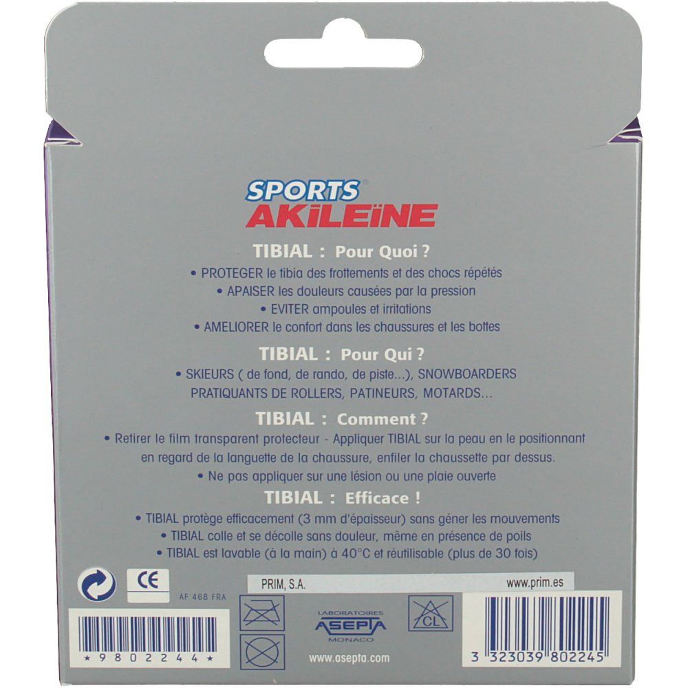 Sports® Akiléine Protection Tibia Hydrogel 2 pc(s) Bandage(S) view 2