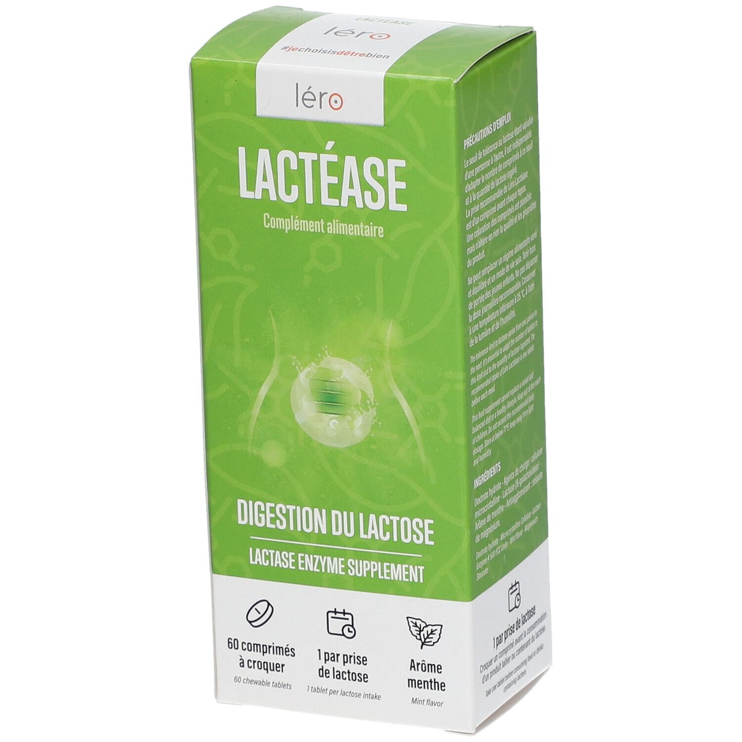 Laboratoire Léro Lactéase Digestion du lactose