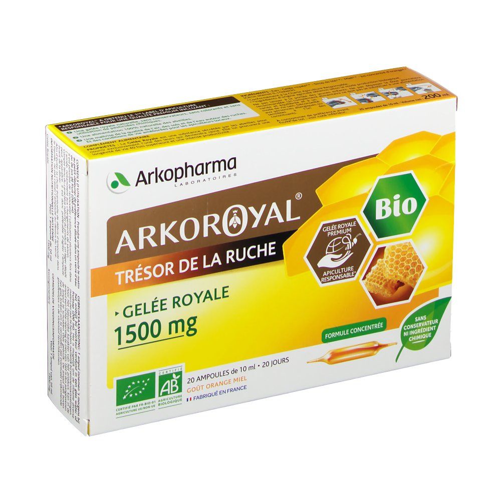 Arkopharma Arkoroyal® Gelée Royale Bio 1500 mg