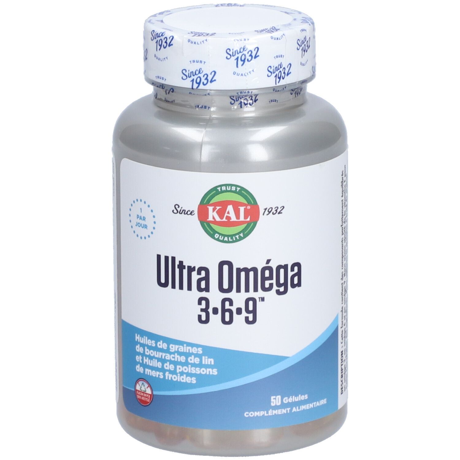 KAL Ultra Omega 3 6 9 Gelul 50