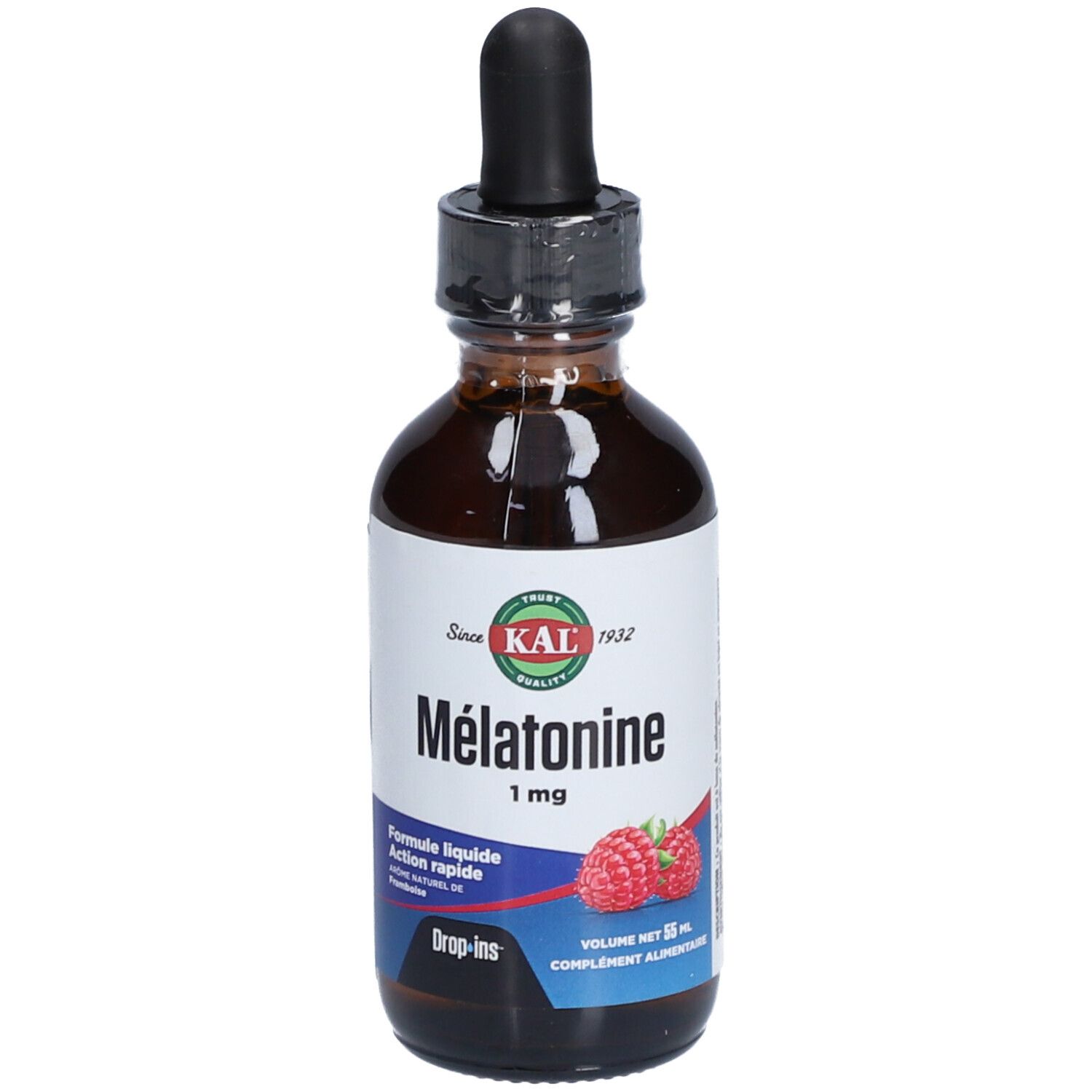 KAL Melatonine 1MG Framb 54Ml