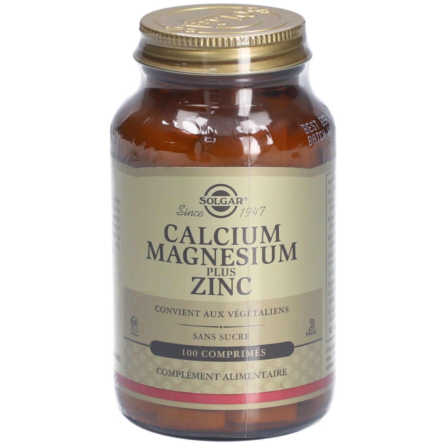 Solgar® Calcium, Magnesium plus Zinc