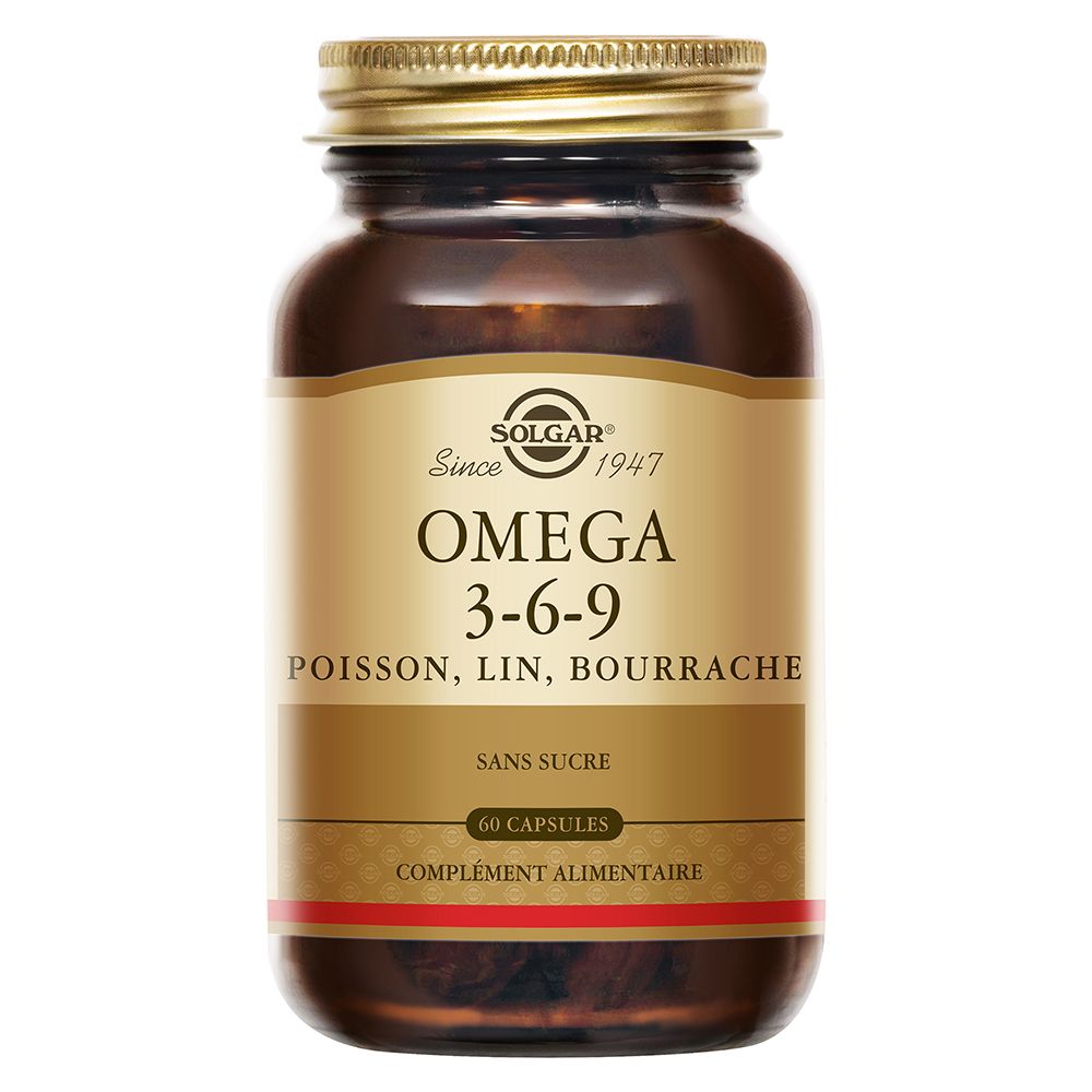Solgar Omega 3-6-9 - Cardiovasculaire