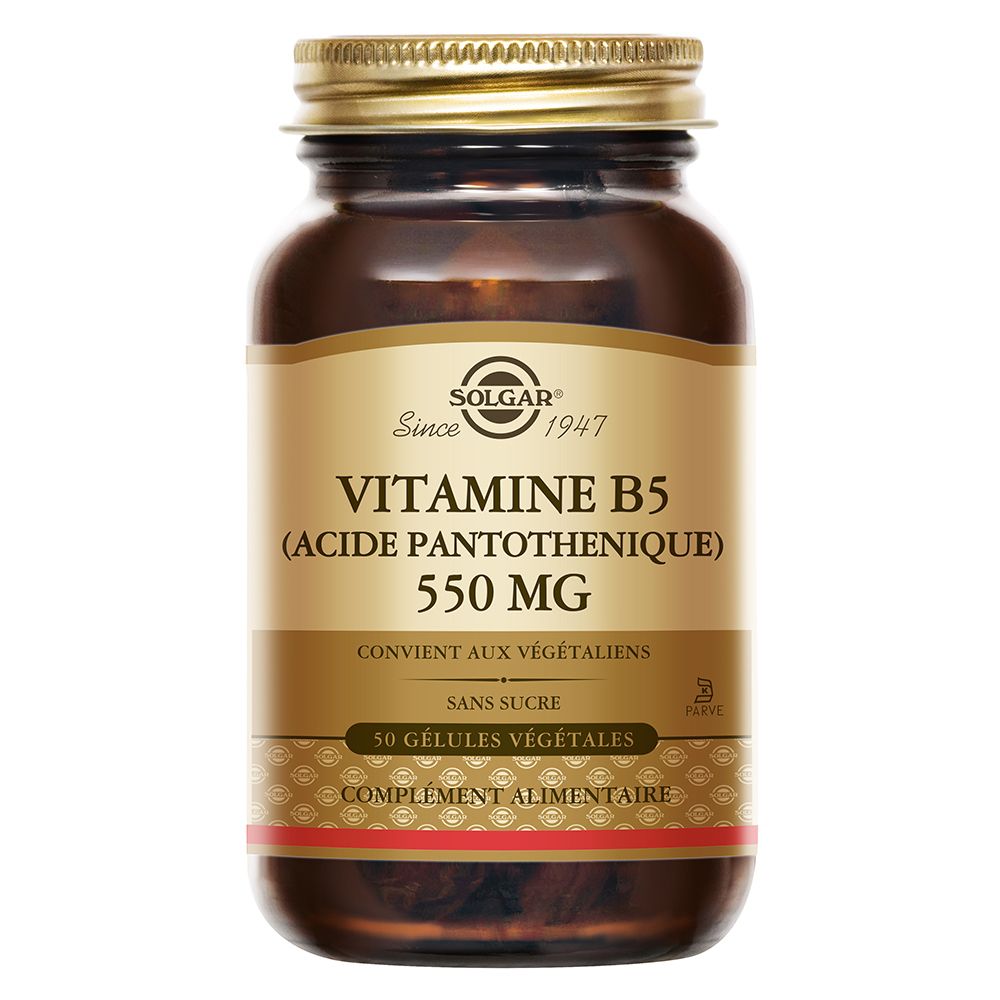 Solgar Vitamine B5 550 mg