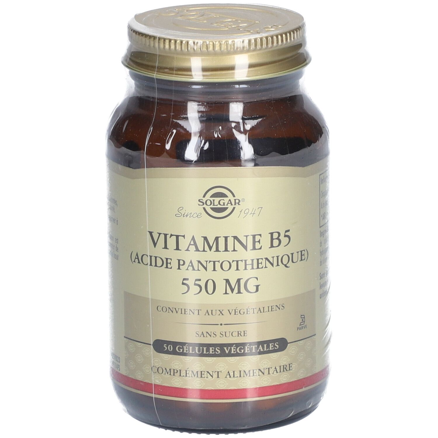 Solgar Vitamine B5 550 mg