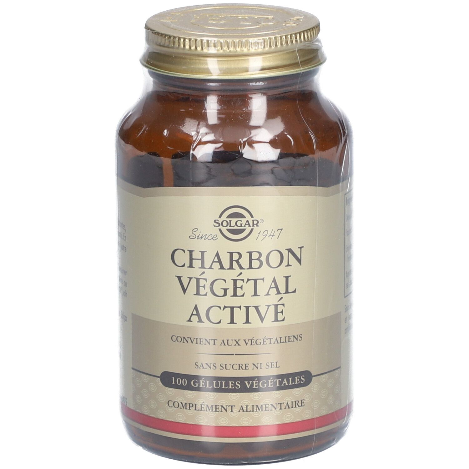 Solgar Charbon végétal activé