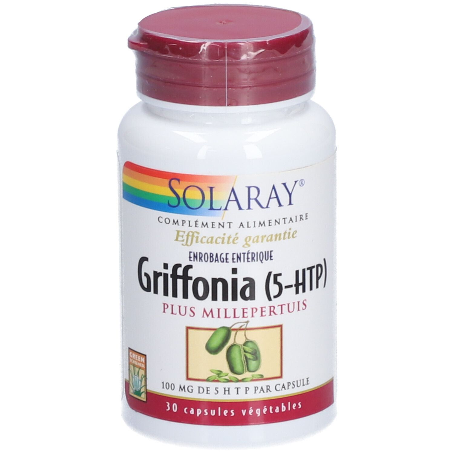 Solaray Griffonia+Millepert Caps30