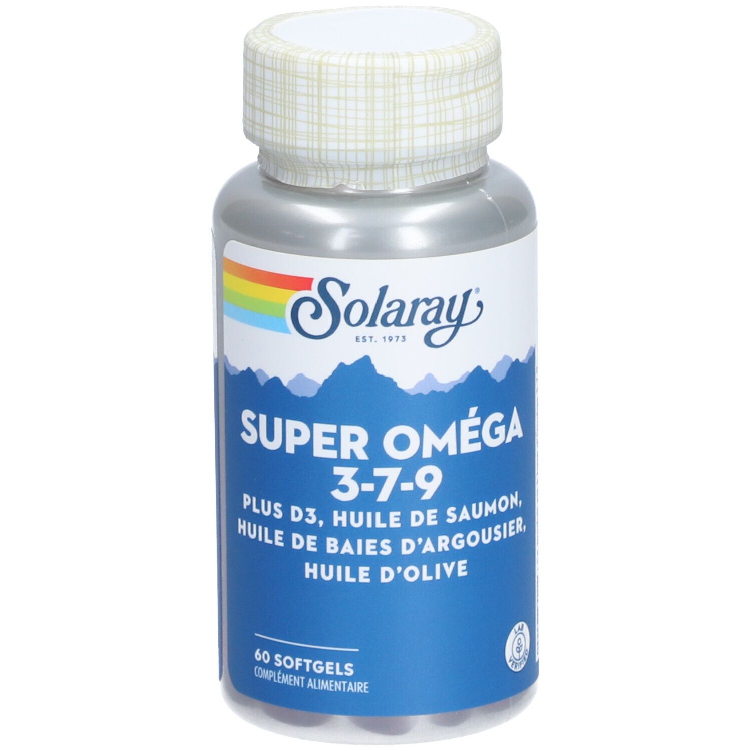 Solaray Super Omega 3 7 9 Gelul 60