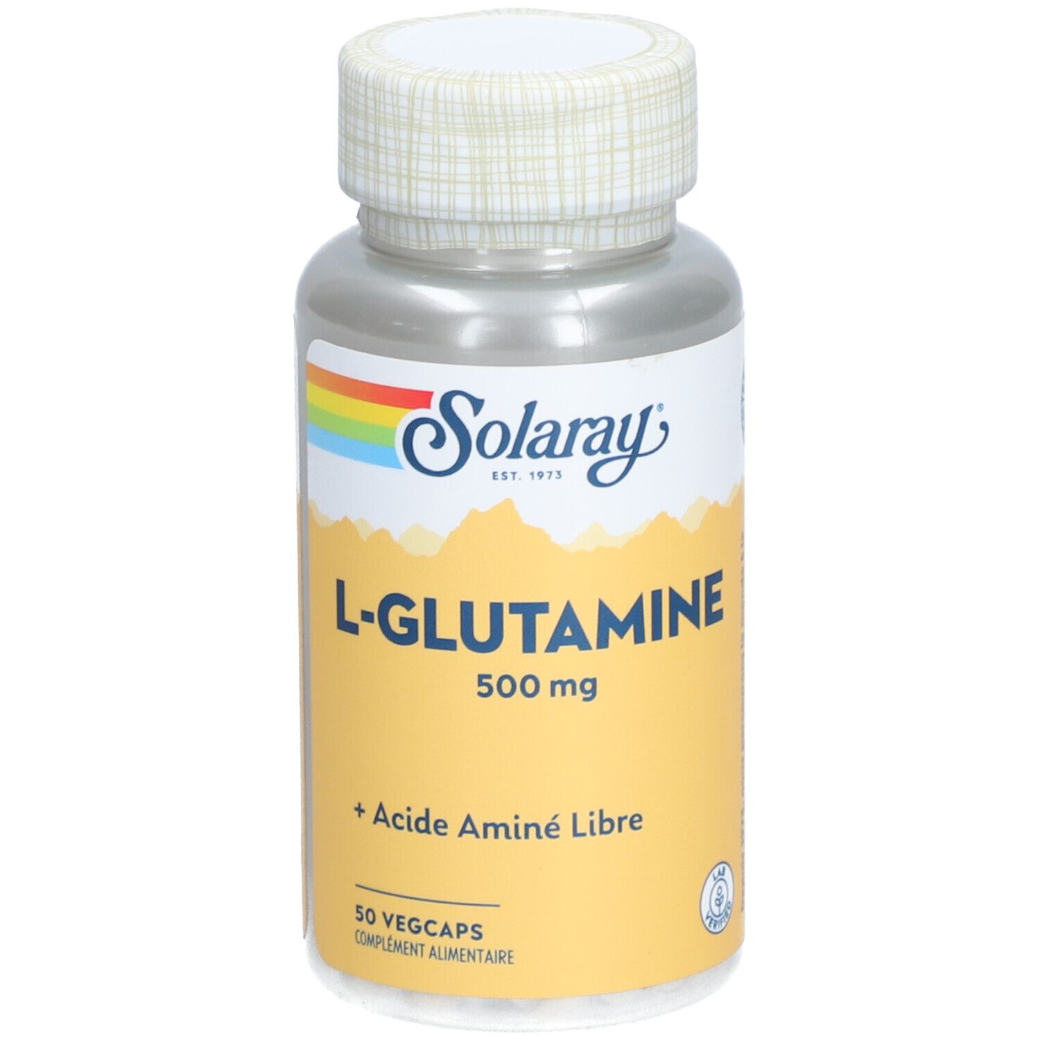 Solaray L-Glutamine 500Mg Caps 50