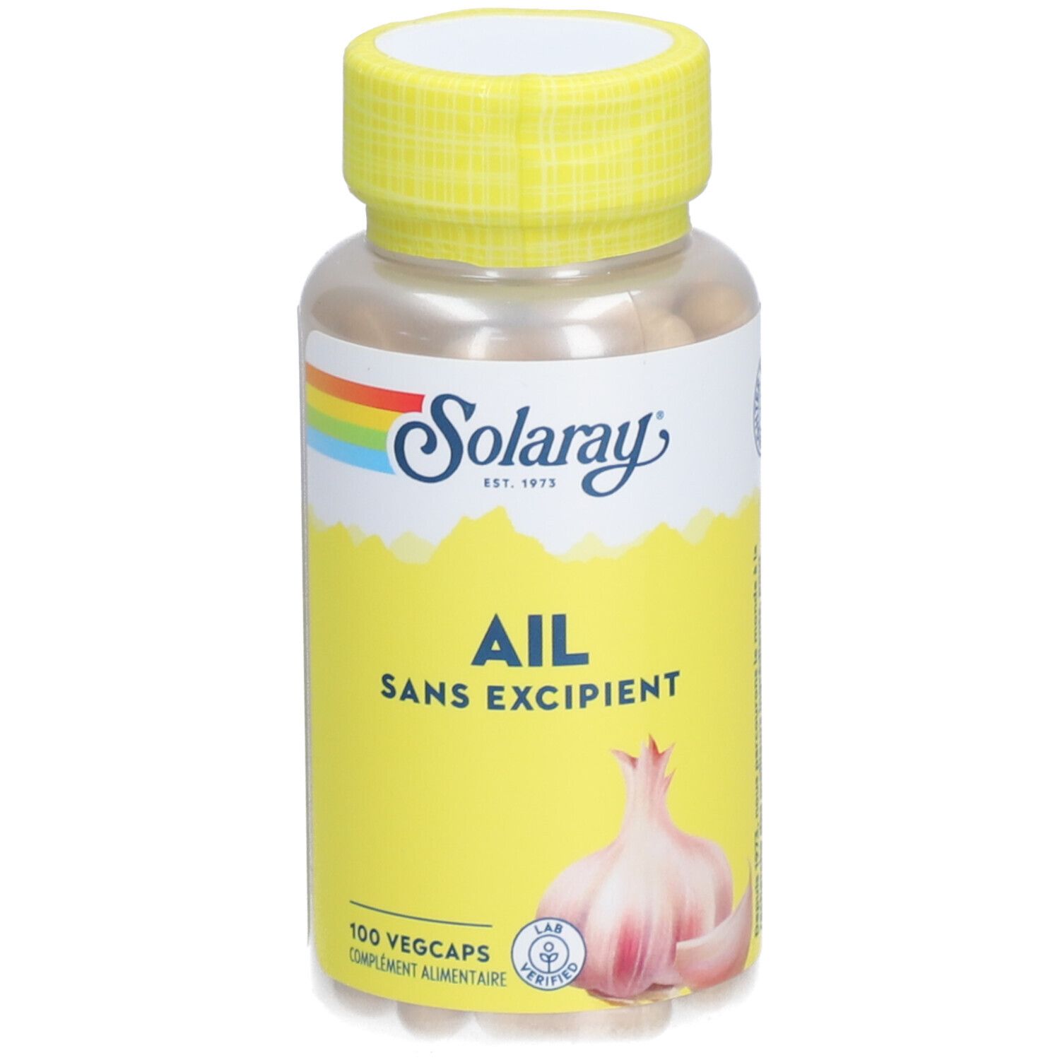 Solaray AIL 600Mg Caps 100