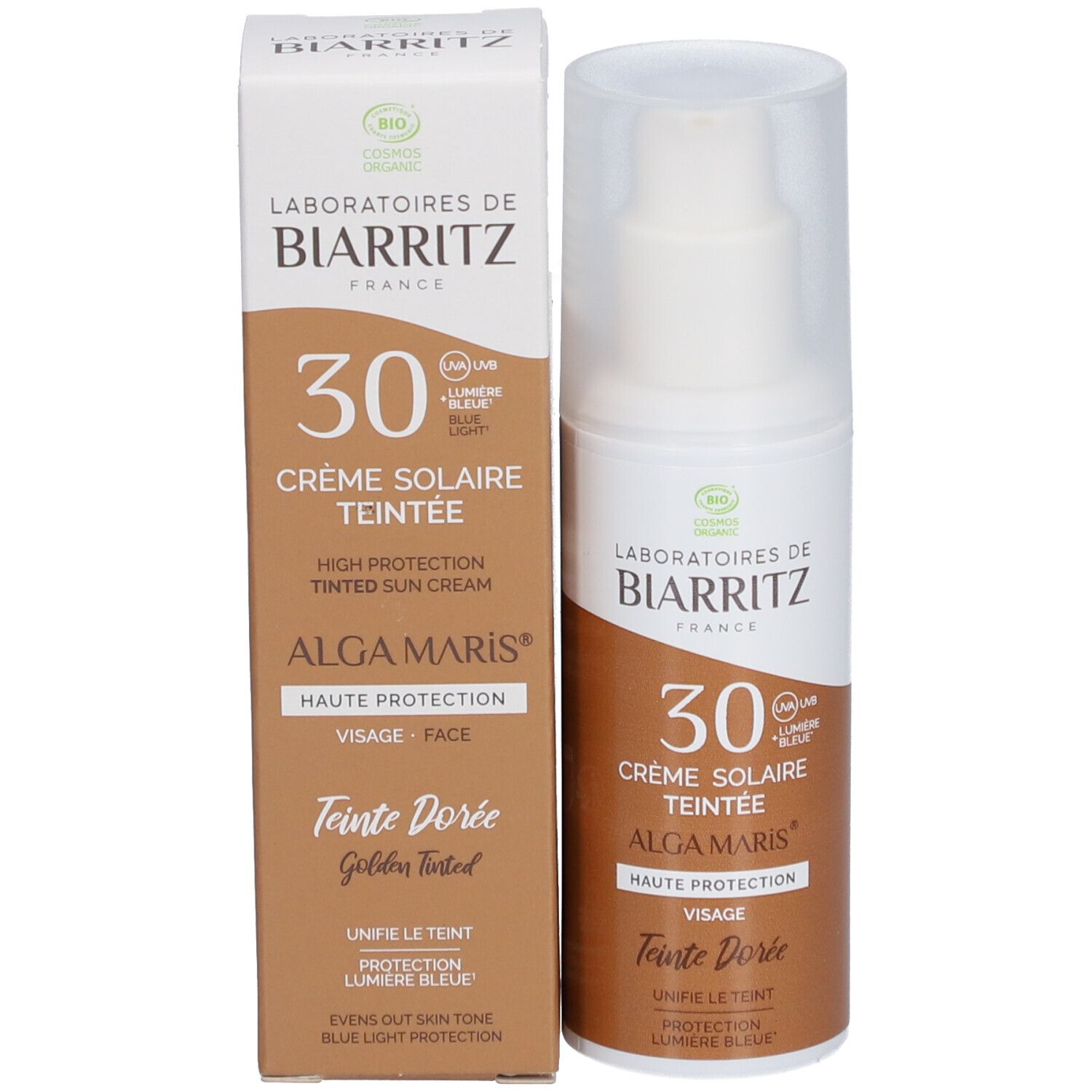 LABORATOIRES DE BIARRITZ® ALGA MARIS Crème Solaire Teintée SPF 30