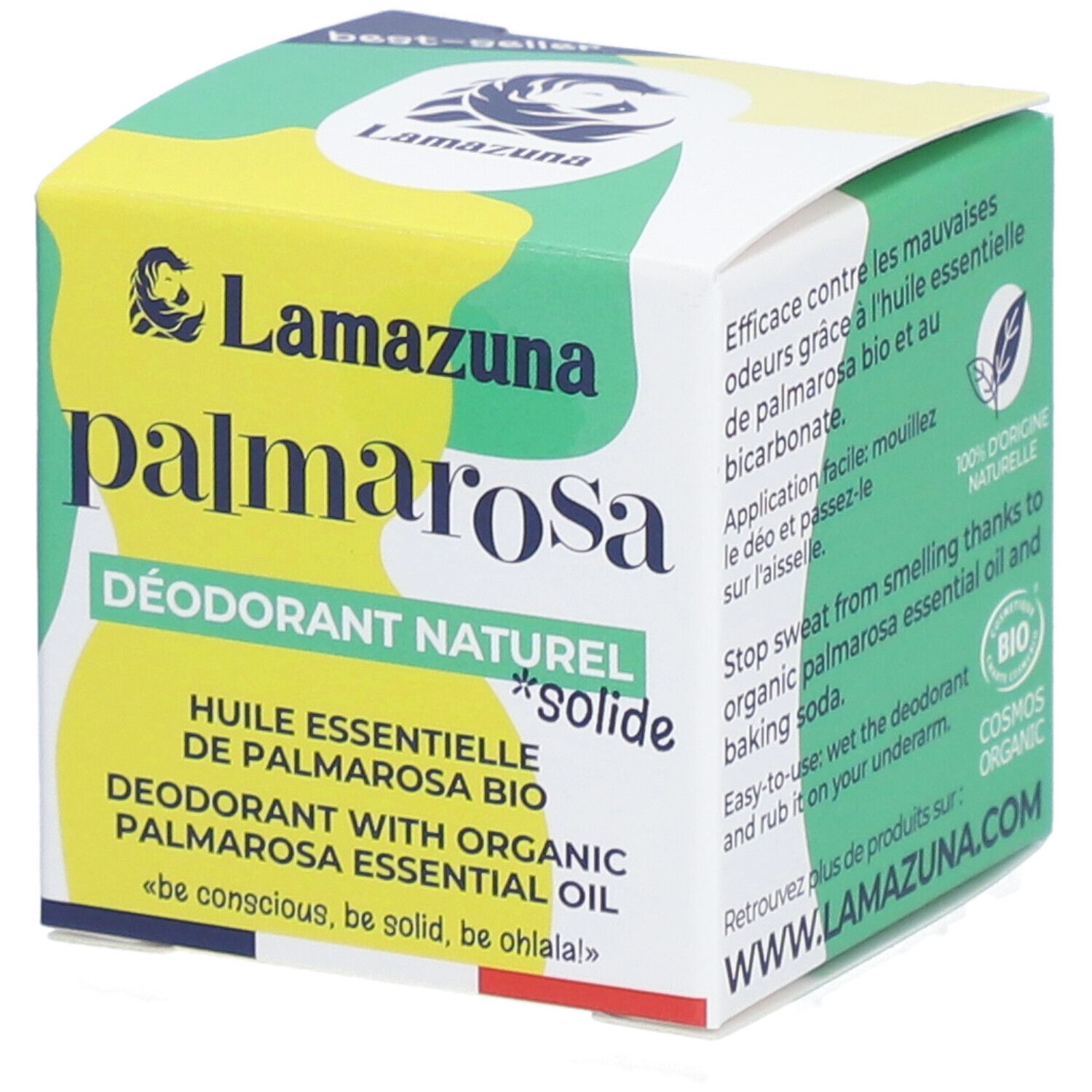 Lamazuna Deod Solide Palmarosa 30G
