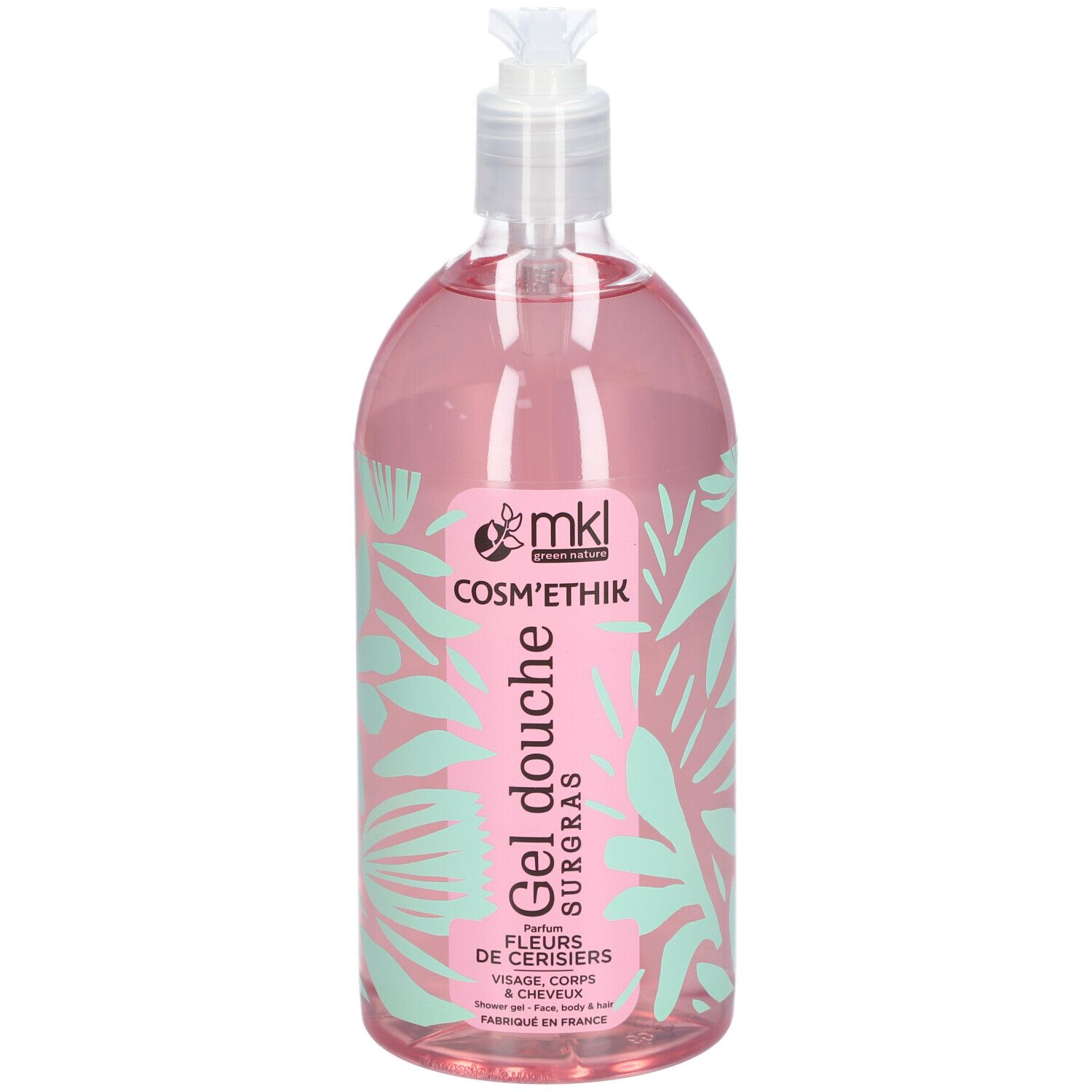 mkl GEL Douche Cosm'ethik 1L - Fleurs DE Cerisiers