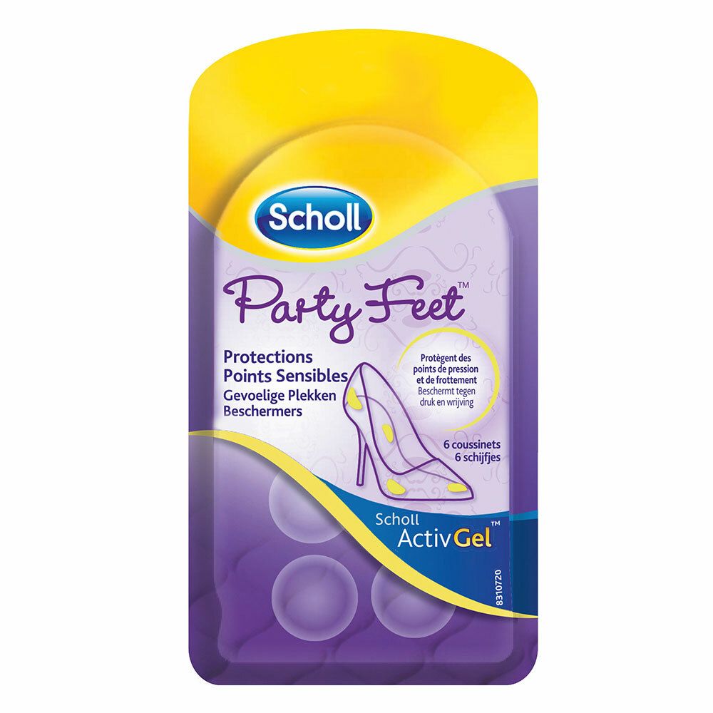 Scholl® ActivGel Party Feet Protections points sensibles 30 - 40,5
