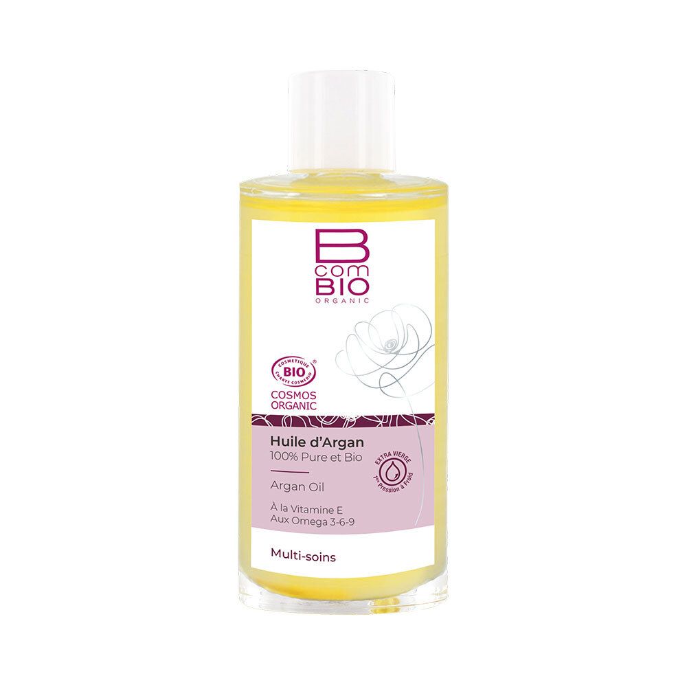 B COM BIO Anti-Âge / Hydratation Huile d’Argan 100% Pure et Bio