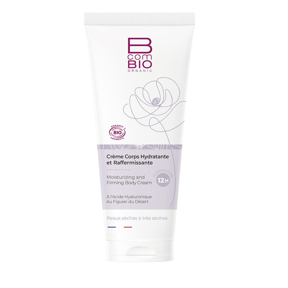 B COM BIO Hydratation Crème Corps Hydratante et Raffermissante