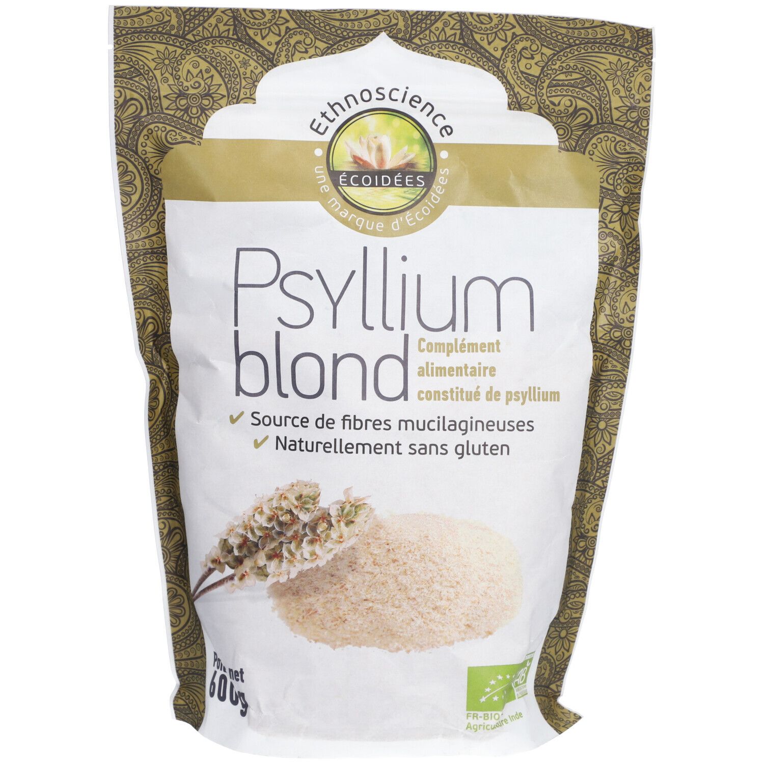 Ecoidees Psyllium Blond PDR 600G
