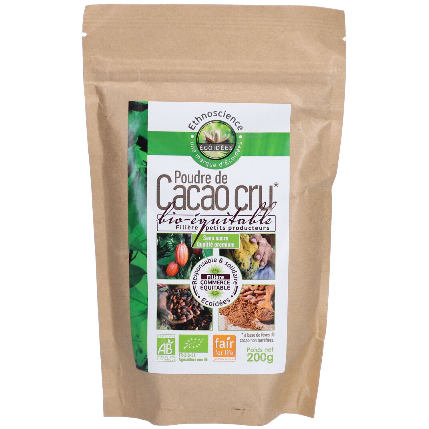 Ecoidees Cacao PDR Sach 200G