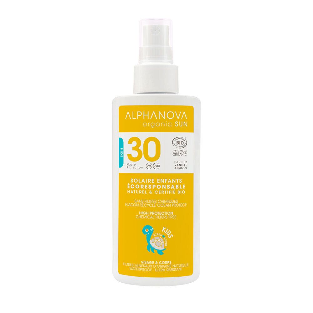 Alphanova Crème Solaire Enfant Certifiée BIO SPF 30