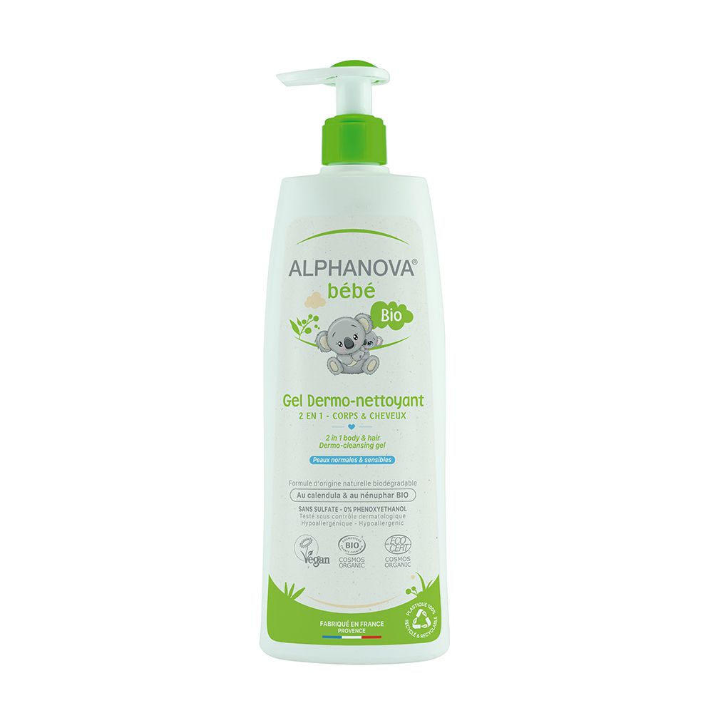 Alphanova Bébé bio Gel Dermo-Nettoyant