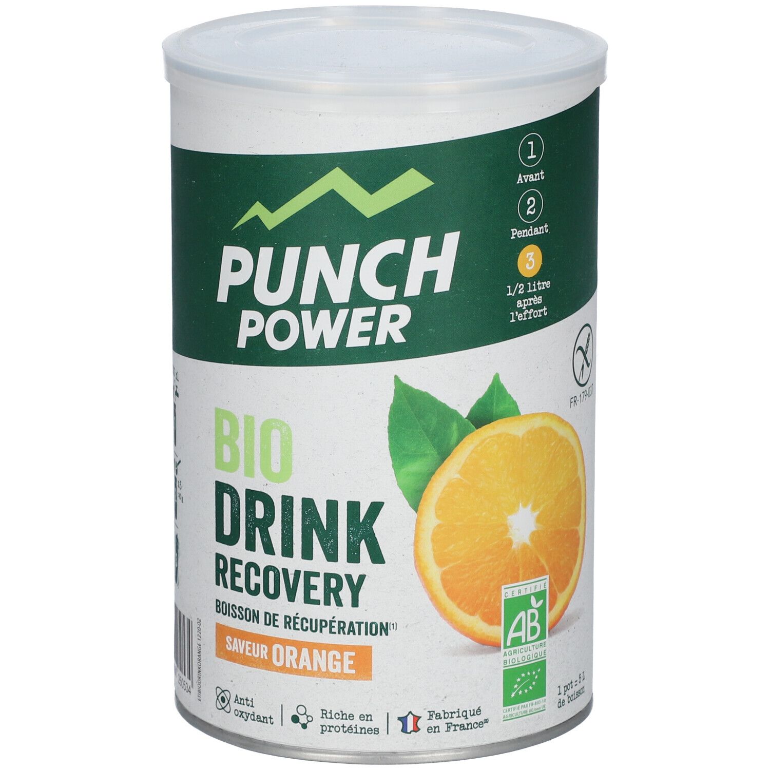 Punch Power Biodrink Boisson de récupération Orange