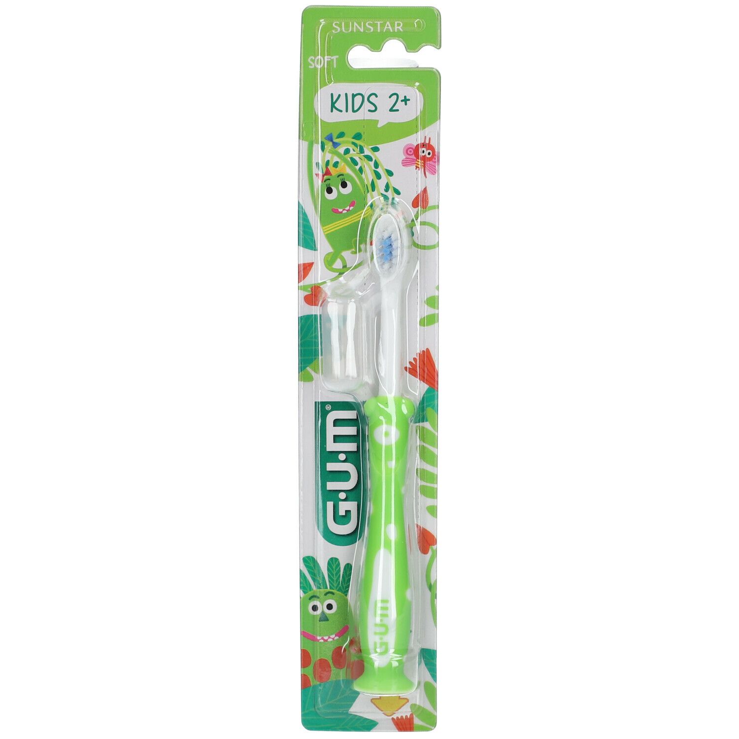 Gum® Kids Brosse à dents souple 3-6 ans