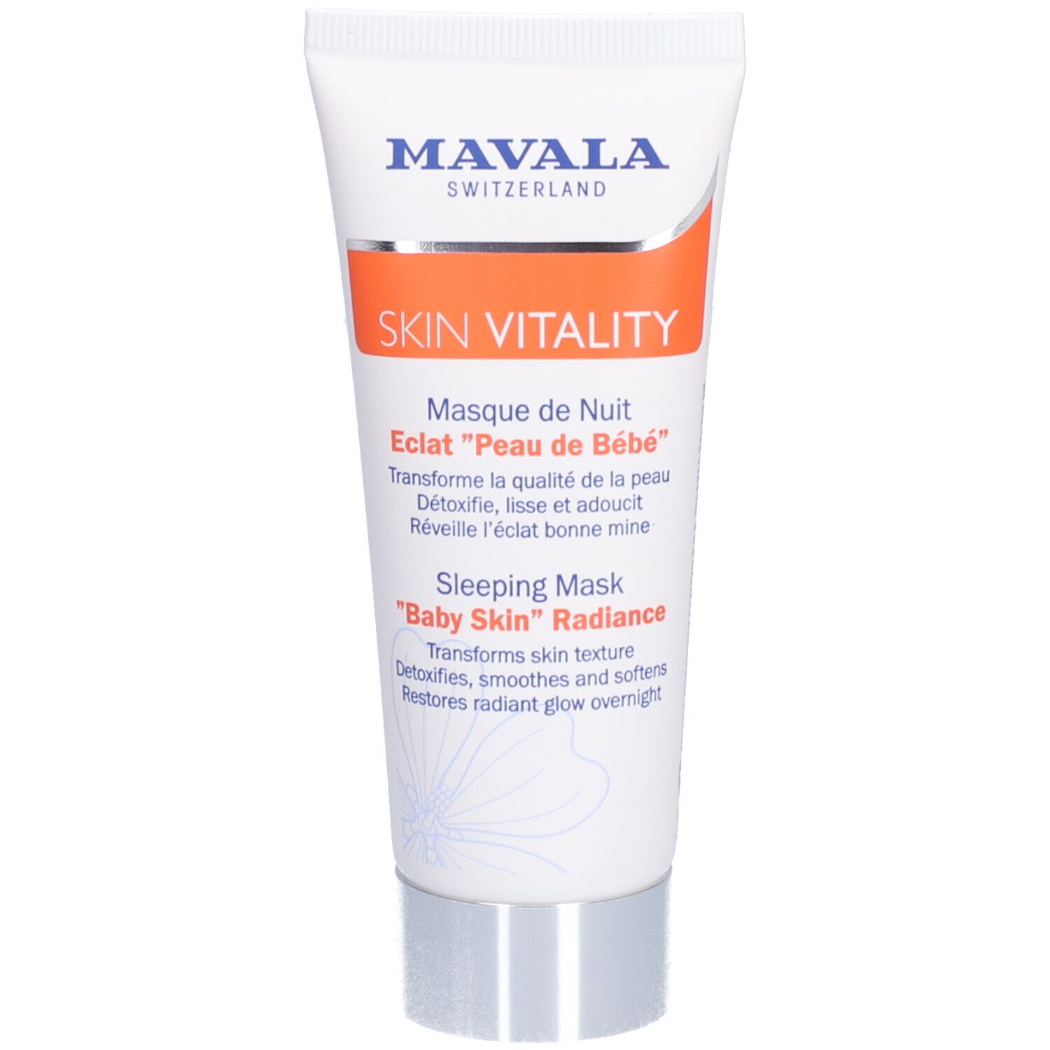 Mavala Skin Vitality Masque de Nuit Eclat "Peau de Bébé