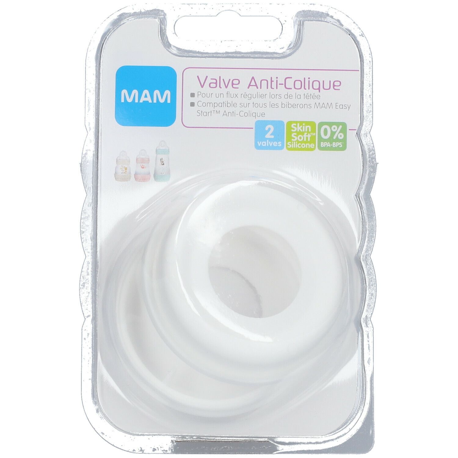 MAM Valve Easy Start™ anti-colique brevetée
