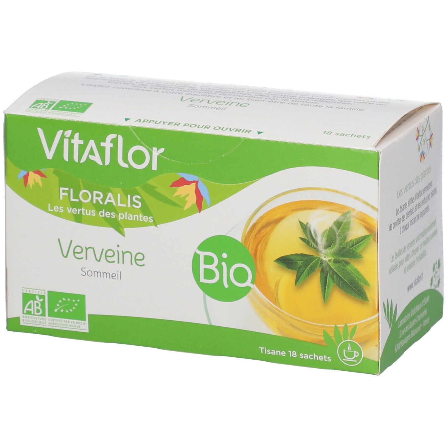 Vitaflor® Bio Verveine Tisane Sommeil